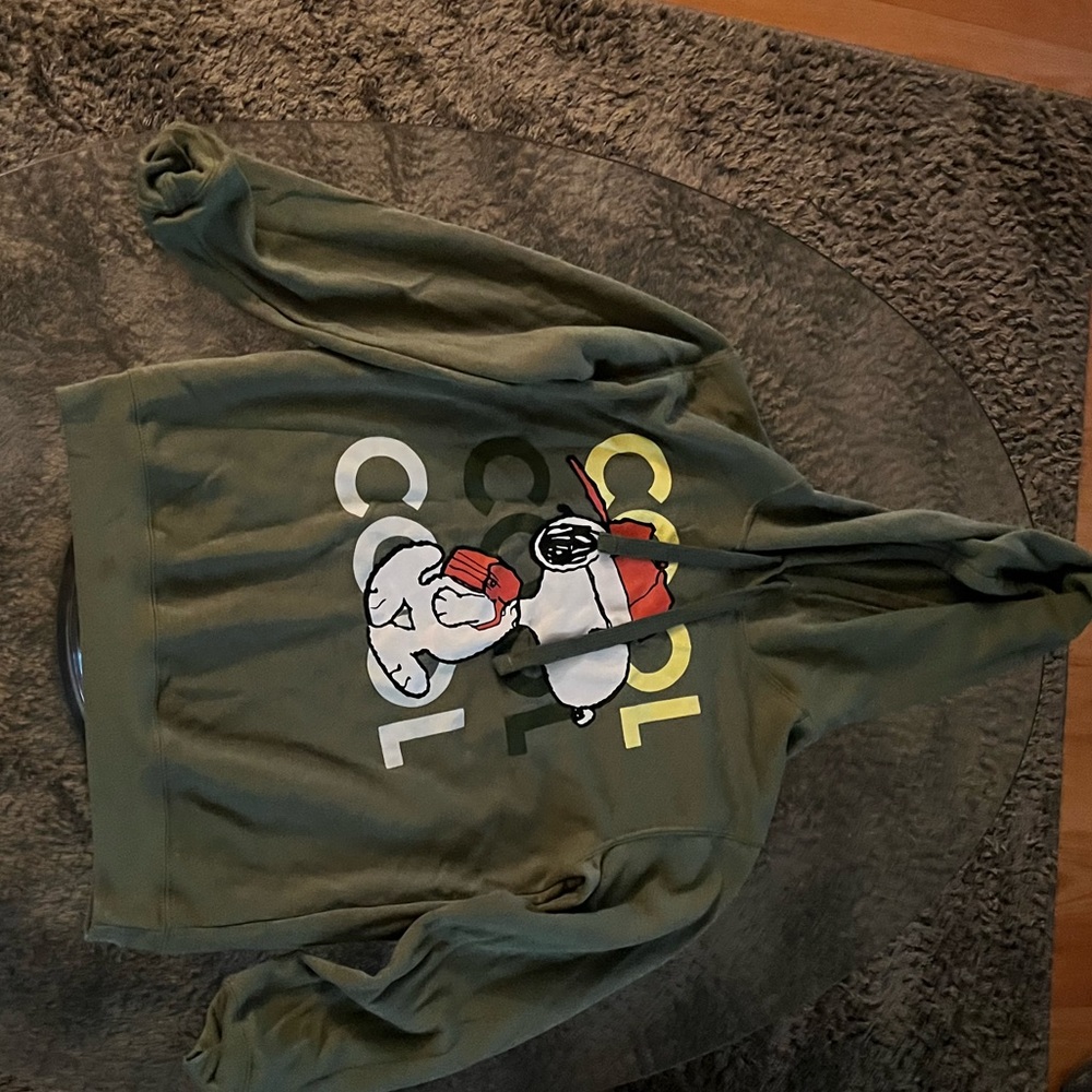 Green h&m hoodie
